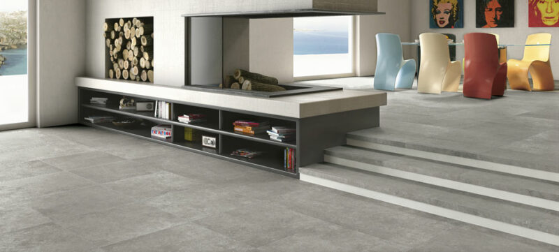 Cemento Dark Porcelain Rectified