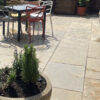 Jaipur / Umbrian/ Olive- IN/OUT Flagstone Limestone Tiles 900x600x22mm Tumbled and Brushed , hand cut & tumbled edges. SALE ONLY £27 +vat + delivery - Image 2