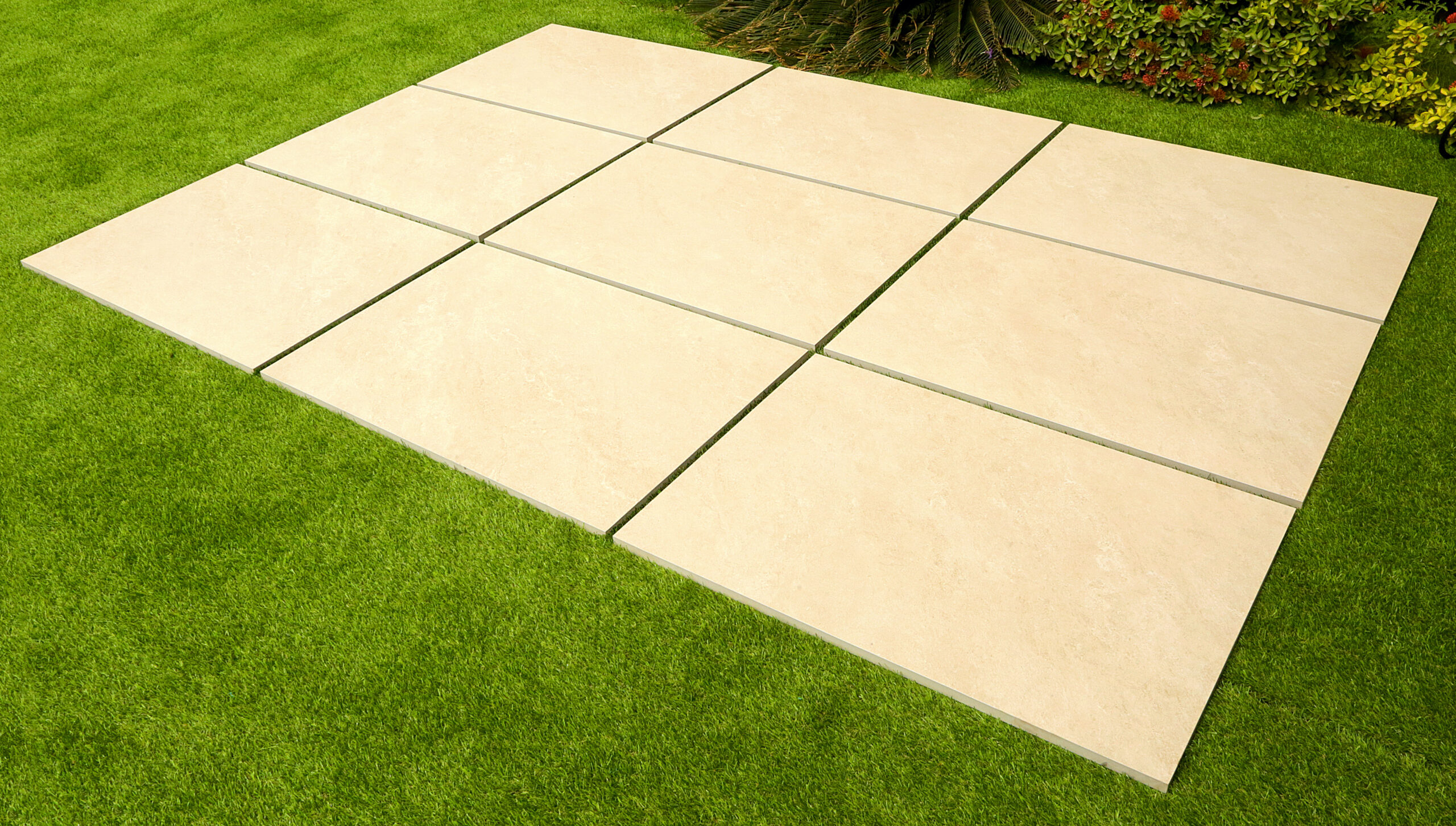 Beige Porcelain 900x600x20, R11 non slip Patio Tiles £20 +vat Natural