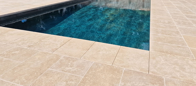Dijon limestone and Flagstones