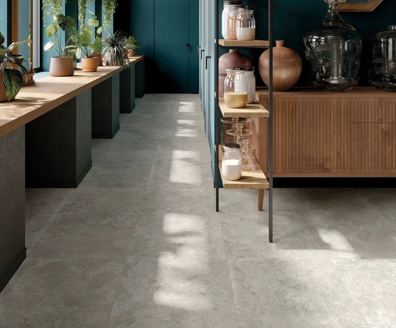 Grey Travertino